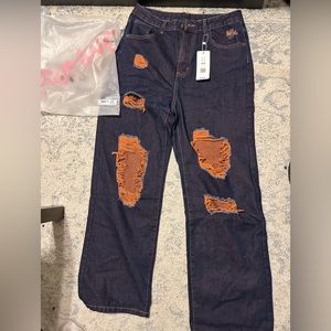 NWT straight Y2k jeans